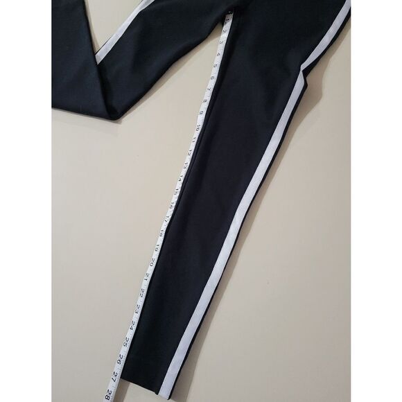 Loft Black Skinny Legging White Stripe Trouser - Picture 7 of 12